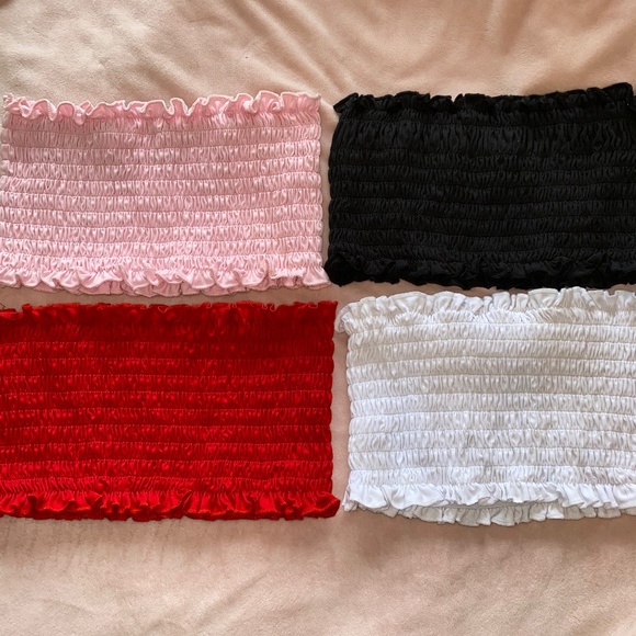 4 Smocked Bandeaus - Picture 1 of 6